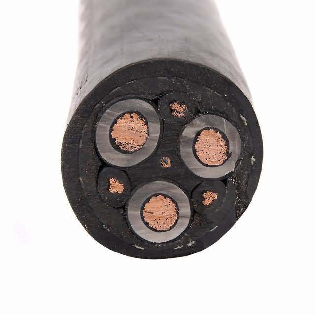 
                                 Il tipo 241 1.1 al cavo di estrazione mineraria 11kv ha inscatolato/cavo elettrico portatile di gomma resistito a olio nudo del rivestimento di CBE dell'isolamento del rame EPDM                            