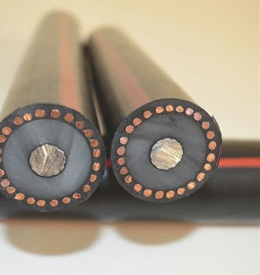  Revestimiento de PVC estándar UL 1072 Cable 1 Core Mv 105 al cable 35kv