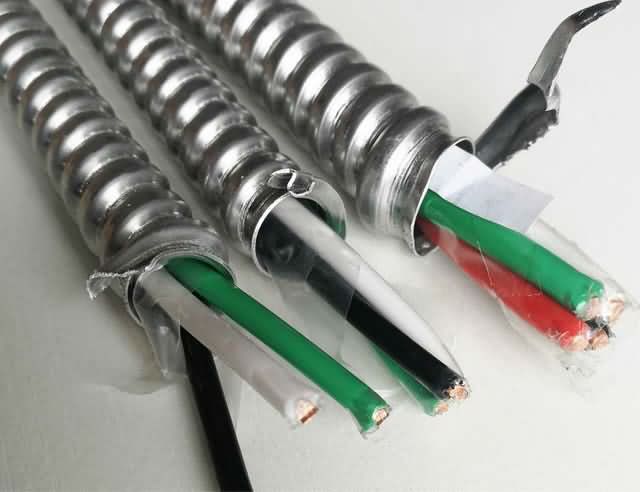 
                                 UL-Gebäudeleitung Mc-Kabel 14/2 AWG 14/3 AWG Elektrokabel Typ Mc                            