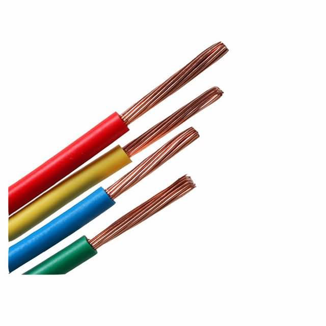  Certifié UL 8 AWG isolés de PVC et câble gainé de nylon Thhn/Câble Thwn le fil électrique