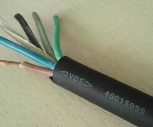  La norme VDE câble en caoutchouc souple H07RN-F pour la vente