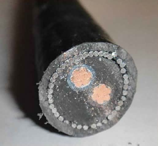  Aislamiento XLPE Losh resistencia al fuego de alambre de acero recubierto de cable de alimentación de blindados