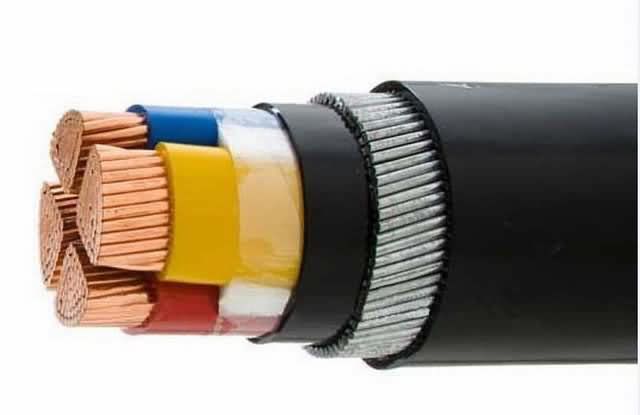  Yjv Yjv22 0.6/1Yjv32 kv Cu/XLPE/PVC Fil d'acier ou de la bande de blindage du câble d'alimentation