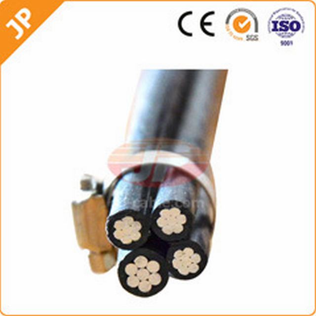 0.6 / 1kv 11kv, 33kv PVC / XLPE / PE Insulated Overhead Electric Transmission Aerial Bundled Cable Spacer ABC Cable