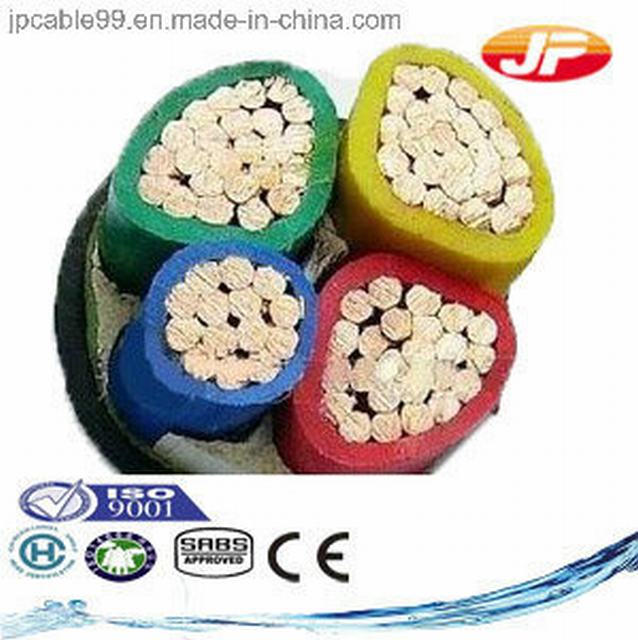 4 Core Low Voltage Wire PVC Insulated and Sheathed Power Cable