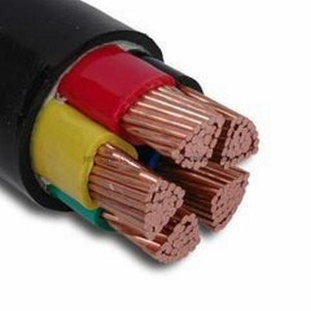  4 Kern PVC-Leistung-Kabel-Niederspannungs-kupfernes Kabel