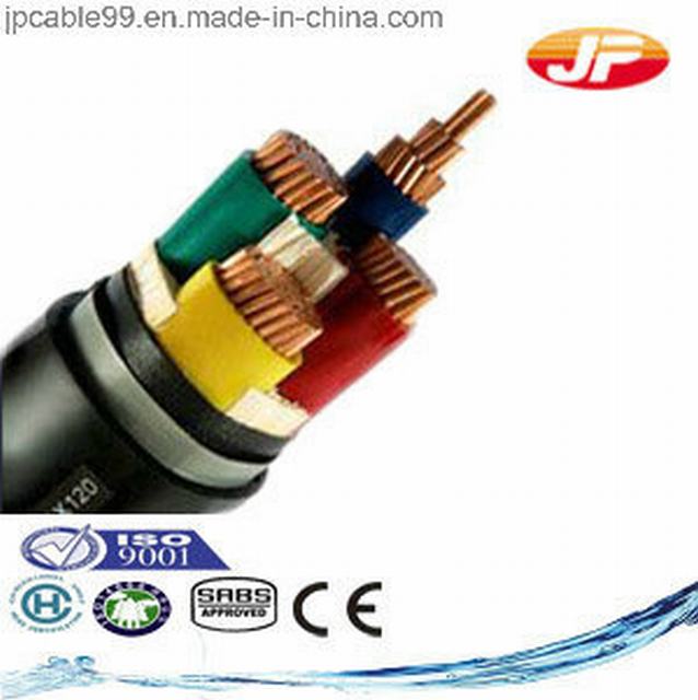  Conducteur en cuivre 6/10kv fil câble d'alimentation en polyéthylène réticulé de câble électrique