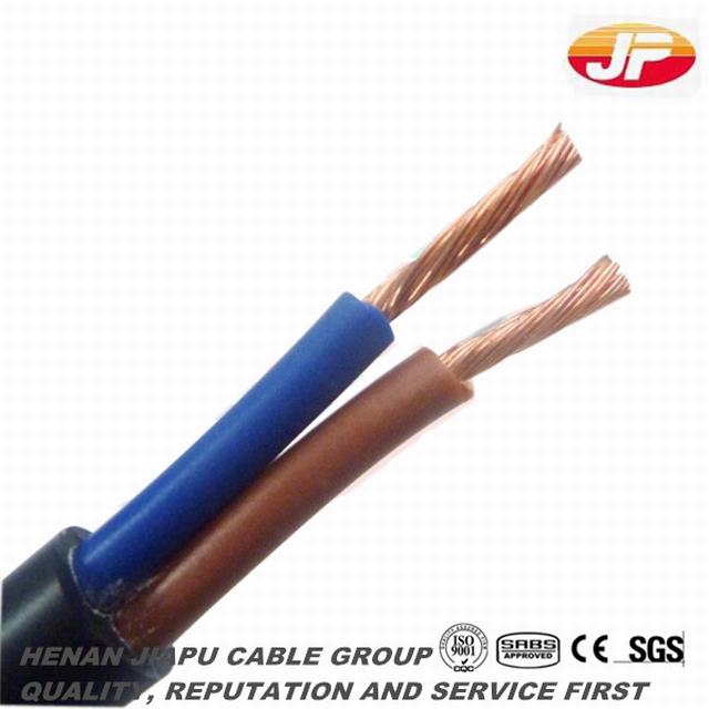  Henan Jiapu Câble plat de bonne qualité sur le fil isolés de PVC