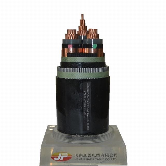 Mv Voltage XLPE Insulated Swa Armoured Electric Cable, Power Cable