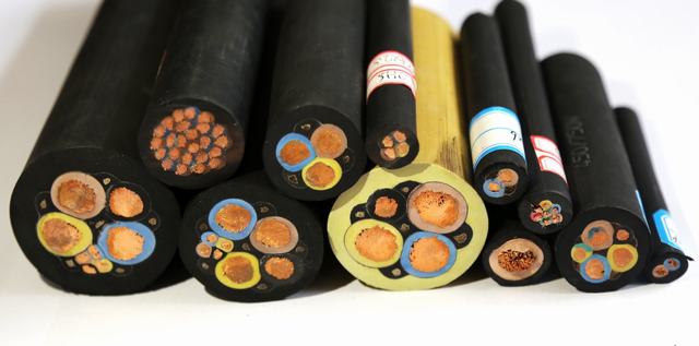 Screened Rubber Sheathed Movable and Flexible Mine Cables