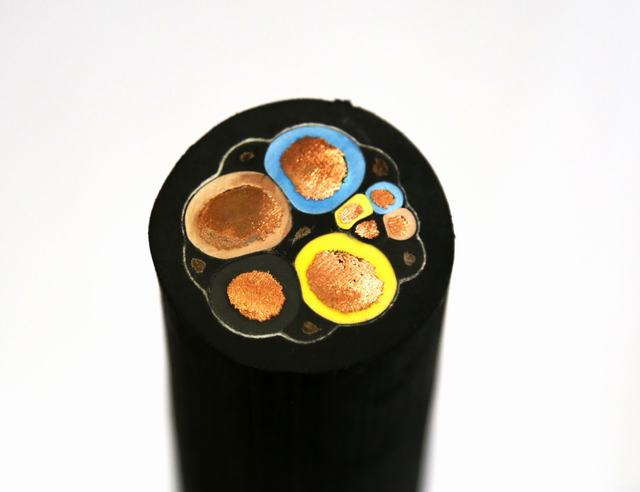  Mit Filter versehene Gummi umhüllte bewegliche und flexible Gruben-Energien-Kabel