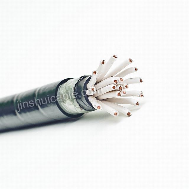  0.45/0.75kv isolés de PVC du câble de commande Le câble de commande