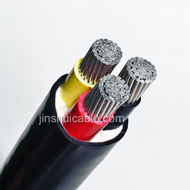  0.6/1kv 3x50mm cable de alimentación eléctrica de aislamiento de PVC
