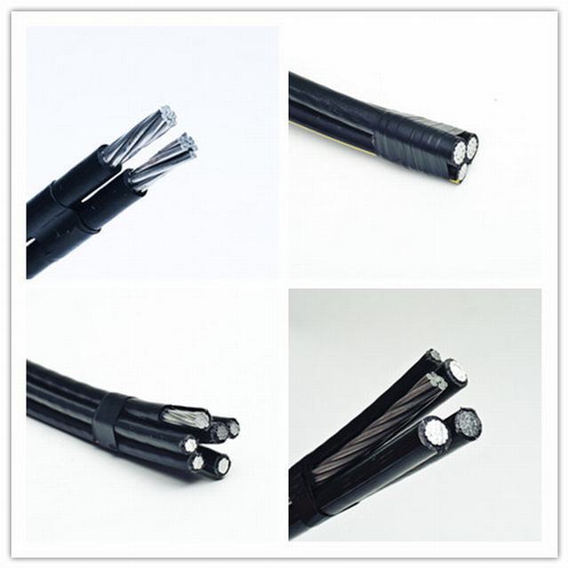  Кв 0.6/1ABC службы кабеля кабель XLPE короткого замыкания кабеля из алюминия