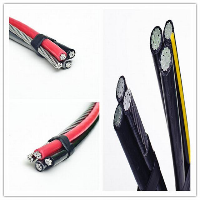  0.6/1кв со стандартом ASTM ABC кабель XLPE изолированный кабель из алюминия