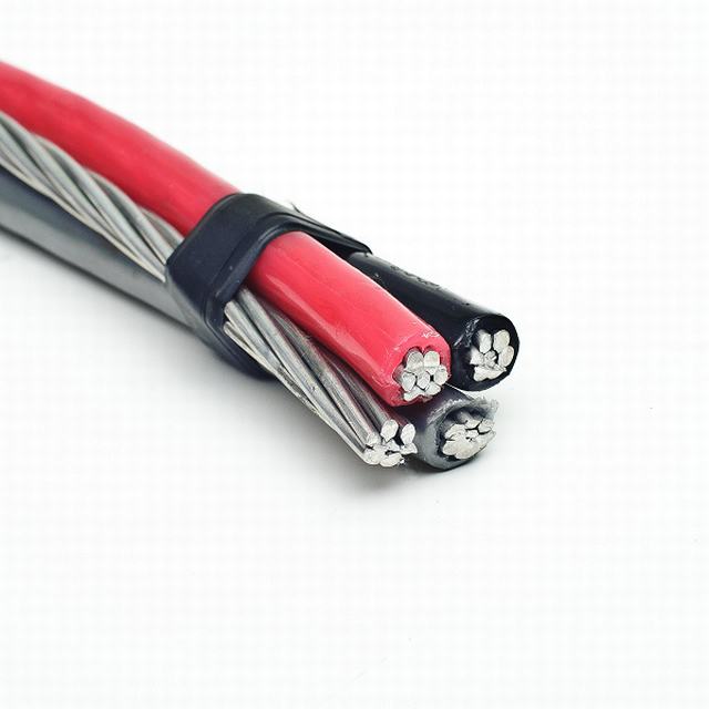  Кв со стандартом ASTM Quadruplex 0.6/1ABC кабель алюминиевый проводник XLPE короткого замыкания