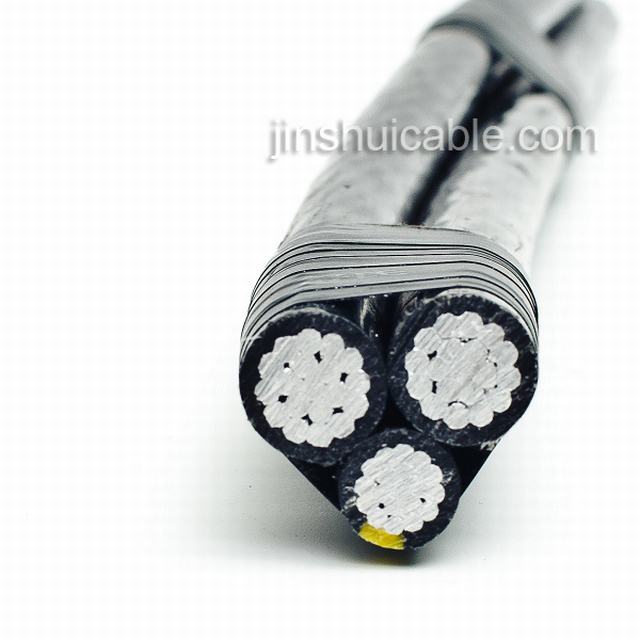  0.6/1kv Núcleo de alumínio com isolamento de PVC a sobrecarga do cabo