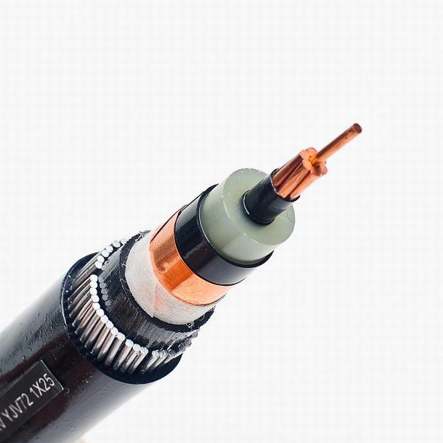 0.6/1kv aislados en PVC de cobre blindado Metro cable de alimentación para