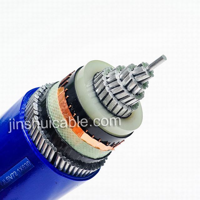 
                                 0.6/1kv XLPE Cable Blindado con alambre de aluminio- Cable de alimentación                            