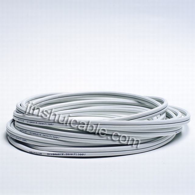  300/500V 2X14AWG CCA Spt cable flexible de PVC