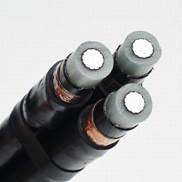  33кв XLPE изолированный алюминиевый гибкий электрический кабель питания