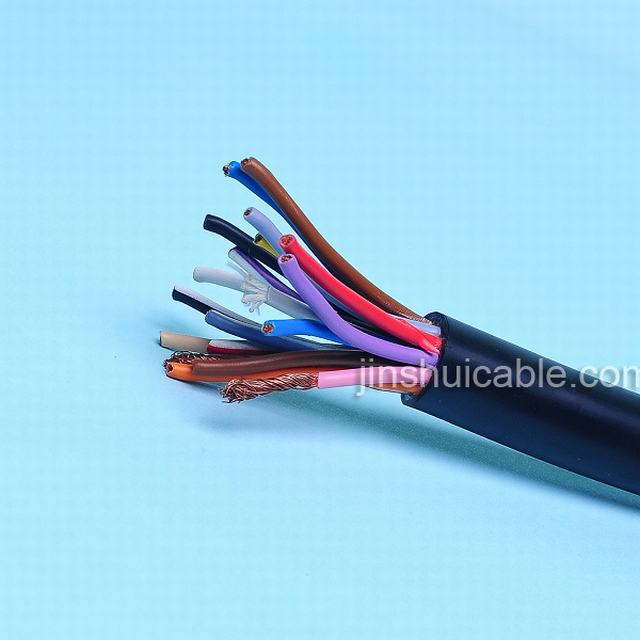  450/750V/IEC/PVC de geïsoleerde en In de schede gestoken Kabel van de Controle