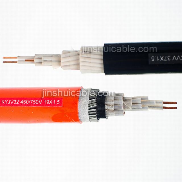  Aprobación CE aislado con PVC de alta calidad del cable de control flexible
