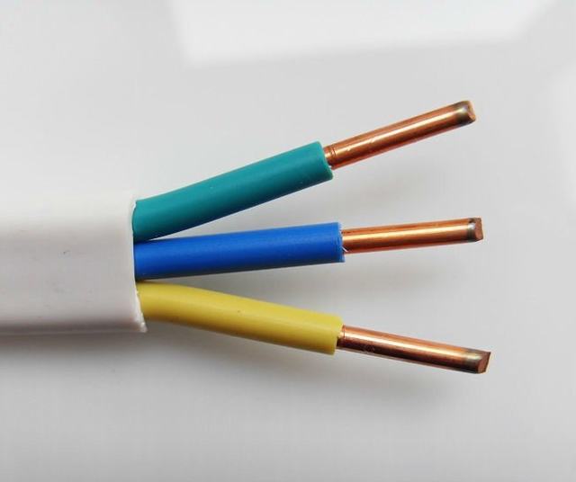  Le cuivre isolant en PVC Gaine en PVC Câble parallèle