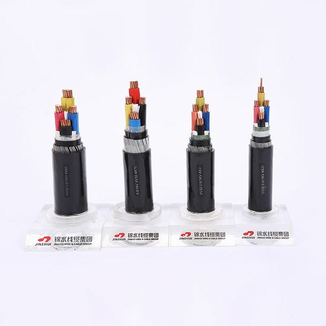 Copper XLPE Insulation Conductor Shielded PVC Power Cable