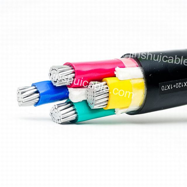 IEC Standard Cu / PVC / Swa / PVC Electric Power Cable