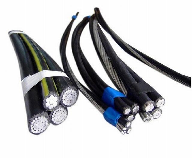  Низкое напряжение со стандартом ASTM ABC кабель XLPE Insualted накладных алюминиевых проводников
