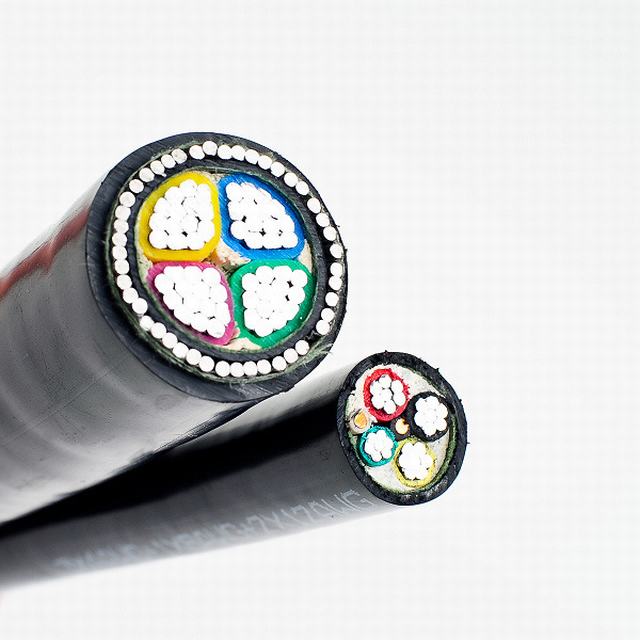Low Voltage XLPE Insulated Coaxial Power Copper Cable