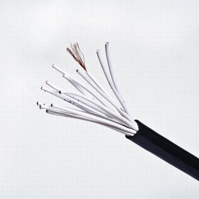  Cable de control de alambre de cobre de varios núcleos de aislamiento de PVC