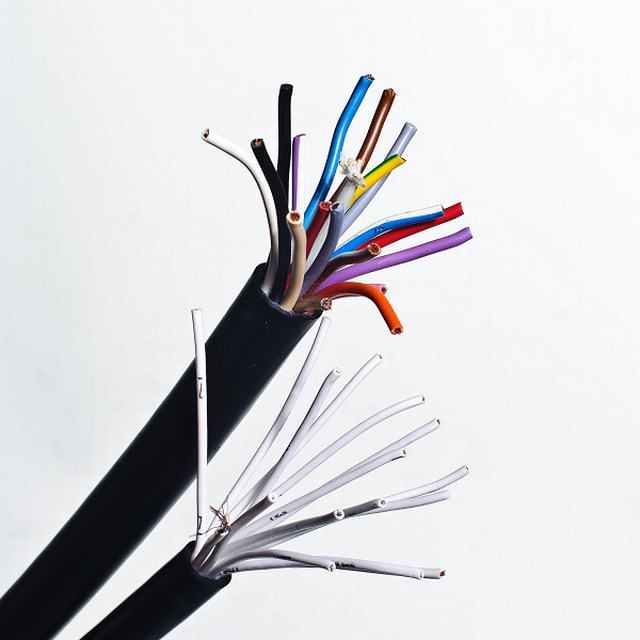  Gaine en PVC multiconducteur souple Le câble de commande