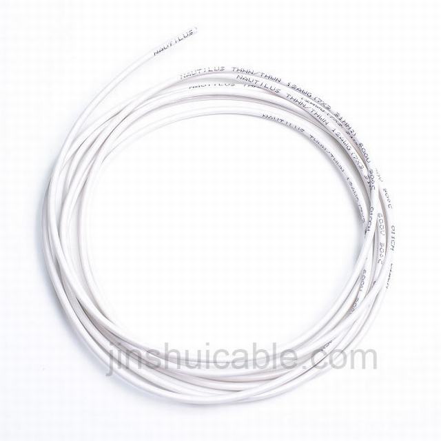 
                                 Aislamiento de PVC revestimiento de nylon/Thwn Thhn cable eléctrico                            