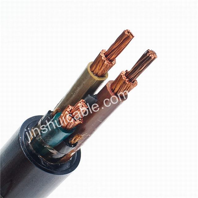  Conductor de cobre recubierto de goma del cable de soldadura