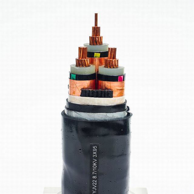  Blindados aislamiento XLPE Metro cable de alimentación de cobre PVC 1-35(KV)