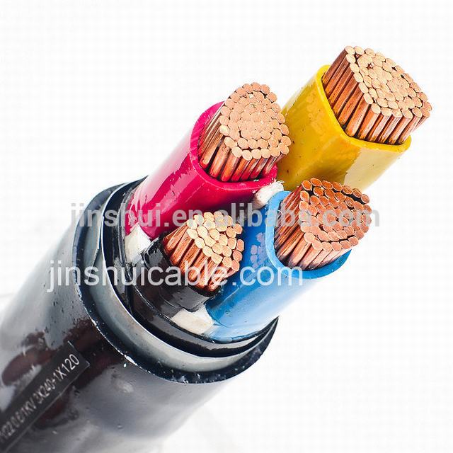  Cable de alimentación eléctrica subterránea 0.6/1KV 35mm 185mm 240mm Cable de cobre de 300 mm.