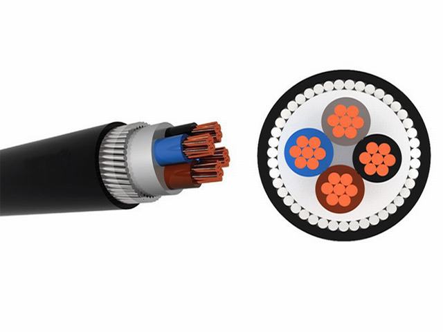 0.6/1kv 4X50mm2 Copper Conductor XLPE Insulated Power Cable