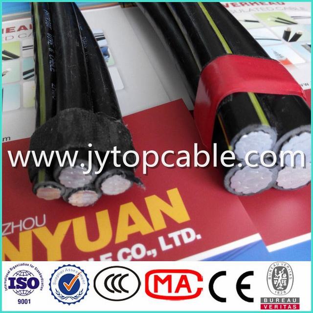  0.6/1kv Aluminiun Core Cable ABC de la línea aérea