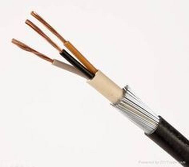 0.6/1kv PVC Insulated PVC Sheated 2.5mm 3 Core Copper Power Cable with Swa Armored