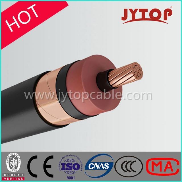  0.6/1kv XLPE de núcleo único cabo de cobre com isolamento