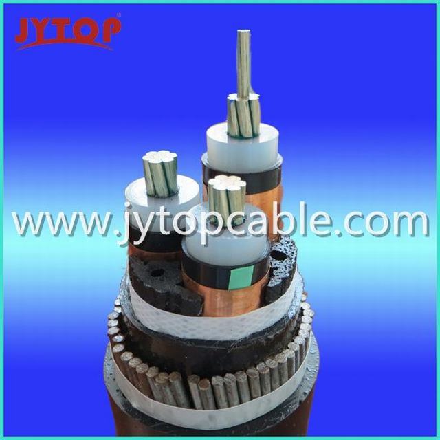  Aluminiumleiter 11kv XLPE Isolier-Belüftung-Kabel 1X150sq. mm