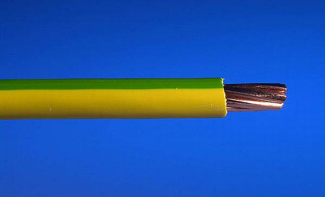 1 16 мм кабель. Copper wire PVC Insulated (Yellow with Green Stripe). Провод заземляющий неизолированный гибкий. Earth bonding Cable. Кабель заземления 16 мм желто-зеленый цена.