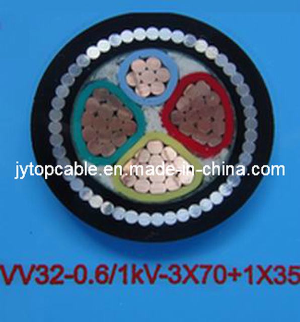 1kv Nyfy Electrical Cable Low Voltage LV Nyry Electric Cable 3X70+1X35sq. Mm