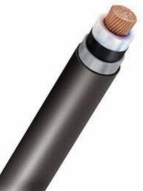  21/33kv de tensión XLPE medio conductor de cobre del cable de alimentación 1x185mm2