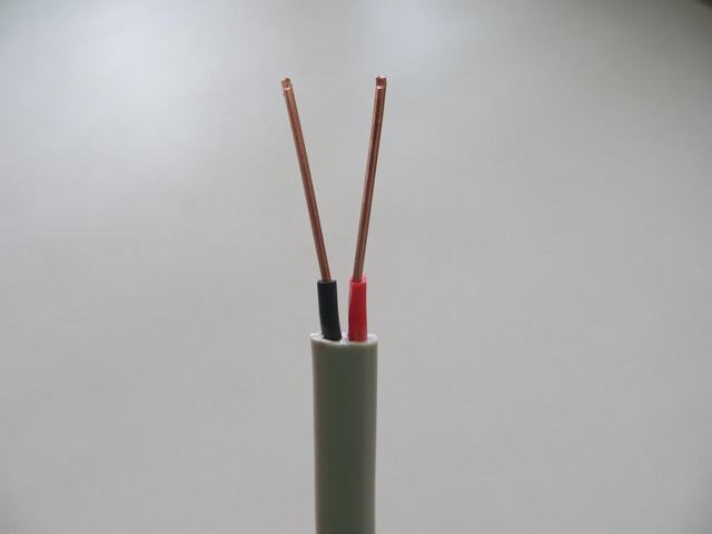  2X 1,5 mm de cable eléctrico chaqueta de PVC con Conductor de cobre