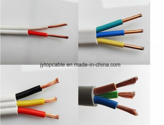  3 основных медных кабелей в оболочке из ПВХ Ydyp типа