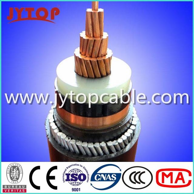  Cable de 35kv Cable HV 33kv en la fábrica con cable