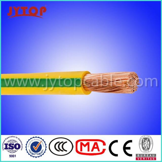  450/750V trenzado flexible aislado libre de halógenos de cable de conexión H07Z1-K